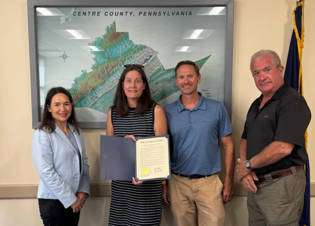 Centre County honors park and recreation staff with proclamation
